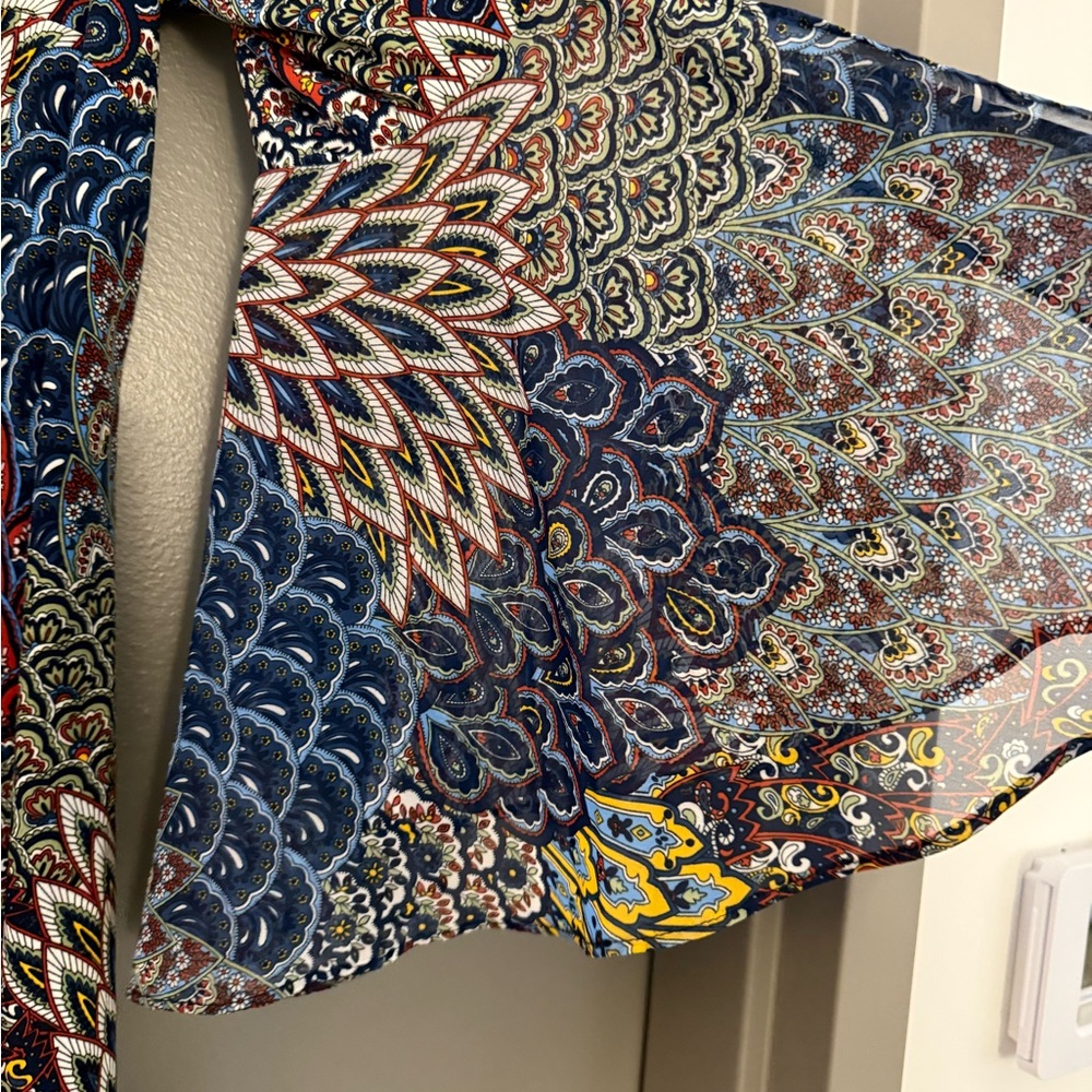 Colorful Patterned Dress - Picture 2 of 3